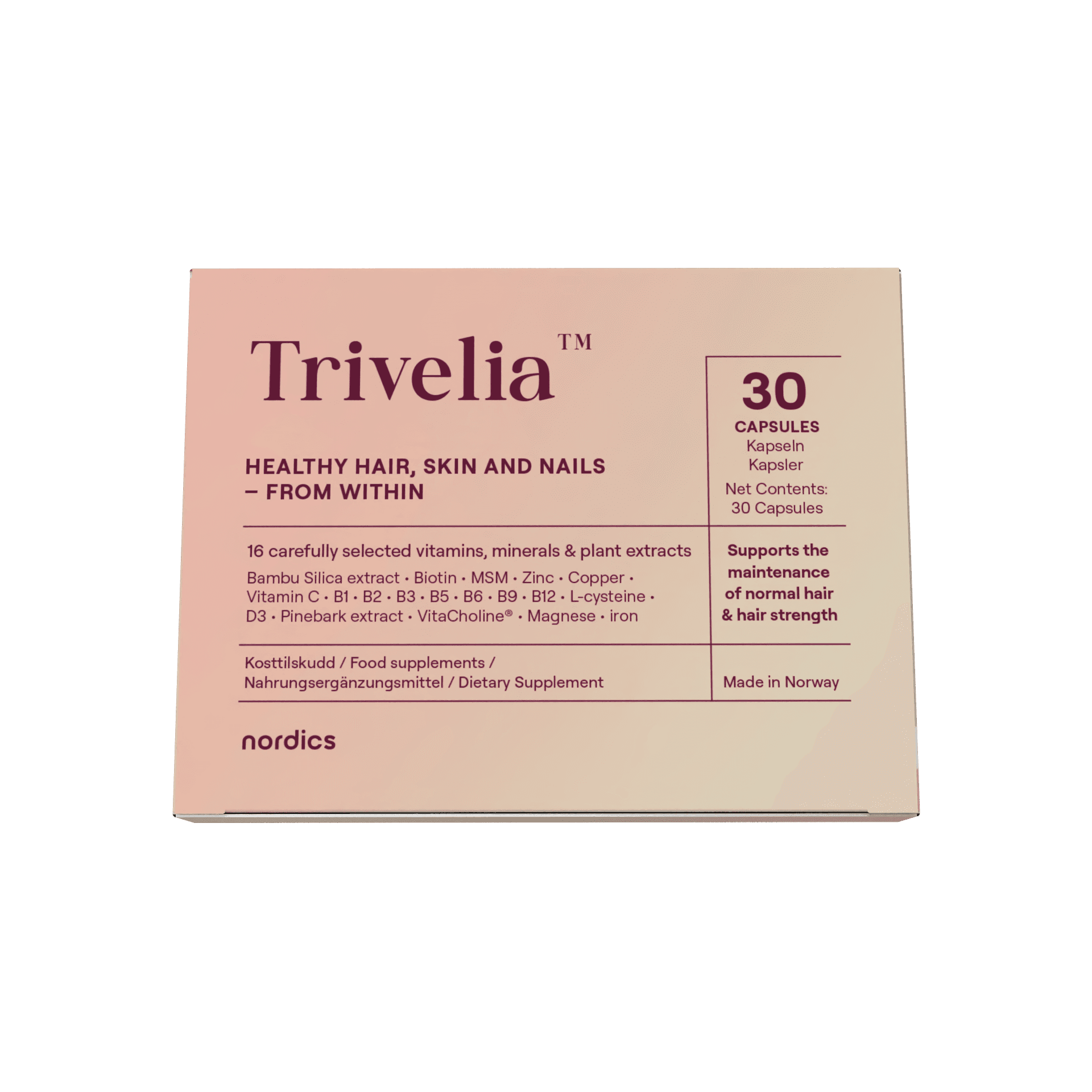 Trivelia produktboks
